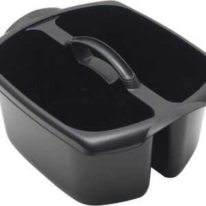 Addis Home Garden Reinigung Utility Kunststoff Caddy schwarz mit Griff