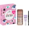 essence cosmetics the nude eye set, Geschenkset, Make-Up, Geschenke für Frauen, ohne Mikroplastikpartikel, ohne Alkohol, 1er Pack (3pcs)