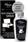 Hagerty Multimedia Spray 125 ml I Effektiver Bildschirmreiniger für Smartphone Tablet Computer Laptop I Antistatisches Display Reinigungsspray zur umfassenden Reinigung und Pflege ohne Mikrokratzer
