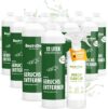 BactoDes – Spezial Geruchsneutralisierer 12L Konzentrat mit Spray-Mischflasche – Universal Enzymreiniger mit bio Mikroben-Wirkung – Effektiver Geruchsentferner für sämtliche unangenehme Gerüche