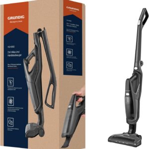 Grundig VCH 9932 Handstaubsauger 2 in 1, Li-Akku, 21,6 V, Anthrazit, único
