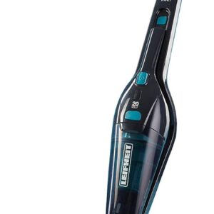 Leifheit Akku Staubsauger Rotaro PowerVac 2in1 für bis zu 40 min kabelloses Staubsaugen, Akkustaubsauger mit Handstaubsauger und 20V Akku, vielseitiger Staubsauger beutellos und schnell zur Hand