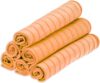 RESPEKT Mikrofaser Geschirrtücher, Trockentücher, Poliertücher, Putztücher und Reinigungstücher für den Haushalt, das Auto uvm. – Mikrofaser Geschirrtücher Set, 40×40 cm (Orange, 12tlg.)