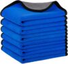 bemece 6 Stück Auto Mikrofasertücher, Auto Microfasertuch Trockentuch, Premium Extra Saugstark, Auto Trockentuch für Autopflege – 30 x 40CM