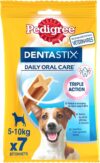 Pedigree Dentastix Daily Oral Care Kaustäbchen für kleine Hunde, für eine gute Mundhygiene, 10 Packungen mit 7 Stäbchen