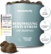 mammaly Beruhigungsmittel für Hunde Relax Time – 110 Leckerlis mit Baldrian & Zitronenmelisse (Entspannungs- & Anti-Stress-Mittel) leckere Snacks Seelenruhe & Entspannung Hund bei Angst/Stress