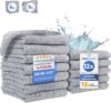 NeoLavish – 12x Mikrofasertücher 30×30 cm – Putztuch Microfaser – Extra Saugfähiges Mikrofaser – Reinigungstücher Mikrofasertuch – Universelles Putzlappen für alle Aufgaben – Flusenfreie Tücher