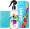 Pixel Natural XL Bildschirmreiniger-Spray für TV, Laptops, Computer, Monitore, Handys, Reinigungsset – 500 ml