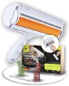 ORIENTPAW® Profi Tierhaarentferner – Fusselrolle für Katzen & Hunde – 100% Hygiene effektive Reinigung – wiederverwendbarer selbstreinigende Katzenhaarentferner Weiß – Für Teppich, Möbel, Sofa & Auto