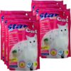 Star Cat Silikat Hygiene Katzenstreu vom PowerCat Hersteller 6X 5L (30L) mit Magic Power Clean Crystals absorbiert Urin in Sekundenschnelle und wirkt antibakteriell