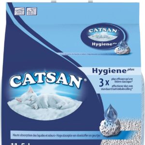Catsan – Catsan Hygiene Plus Katzenstreu – Für Katzen – 11,5 l (x1)