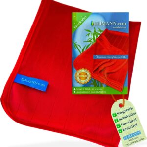 ELIMANN® XL Bambus Reinigungstuch Streifenfrei 60x40cm Effektive Reinigung ohne Putzmittel, ohne Kratzer & Fusseln, für Haushalt, Auto, Camping, Hochglanzküche, Glas, Duschkabine, Fenster, Edelstahl