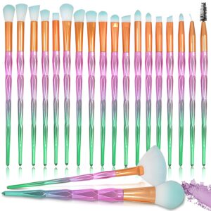 Retoo Make up Pinsel Set 20 Stück Kosmetik Make-Up Pinsel Set Schminkpinsel Kosmetikpinsel Gesicht und Auge Kunstpinsel für Foundation Puder Concealers Rouge Lidschatten Abdeckstift