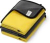 FINTERRY Auto Trockentuch Microfasertuch Autopflege Saugstark 600GSM 40x40cm für kratzfreies Trocknen Motorrad Mikrofaser Handtuch Gelbe Farbe Doppelseitige Microfasertücher Poliertuch 3er Set