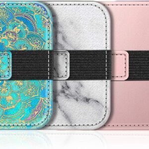 Fintie Bildschirmreiniger für iPad, iPhone, MacBook, Tablets, Laptop Touch-Screen Geräte, Handy, Tablet, Computer, Kamera, TV Bildschirm, 4 Stück (Jade/Marmor Weiß/Roségold/Lila)