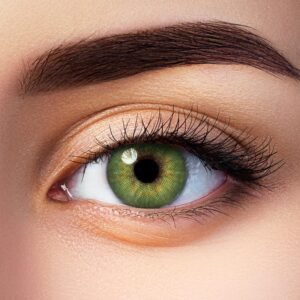 Aricona Farbige Kontaktlinsen mit Stärke, Mint-Grün, -3,75 Dioptrien, Brillante Augenfarbe & klare Sicht mit den natürlichen Farblinsen für Brillenträger mit Premium Hydrogel