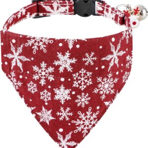 Baumwoll-Weihnachts-Katzenhalsbänder zum Aufhängen von Katzenhalsbändern für Haustiere, speziell entworfene Weihnachtsaccessoires Zeckenhalsband Für Hunde Ohne Chemie