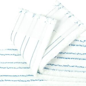 ZOLLNER24 3er Set Wischbezüge, ca. 10×41 cm, für alle gängigen 40 cm Klapphalter