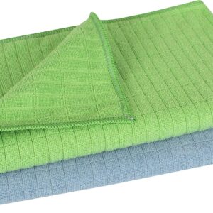 BELLANET Microfaser Premium-Bodentuch Set 2 teilig, Hochtief-Struktur 50 x 60 cm für Haushalt, Küche, Laminat, Fliesen UVM.