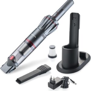 Genius A28178 Handstaubsauger, PP, Edelstahl, Anthrazit