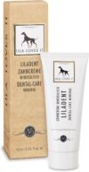 Zahncreme für Hunde – natürliche Zahnreinigung mit Kokosöl, Kurkuma & Papaya-Extrakt, sanft & effektiv, bei Zahnbelag, Zahnstein & Mundgeruch, LILADENT von LILA LOVES IT, 75 ml