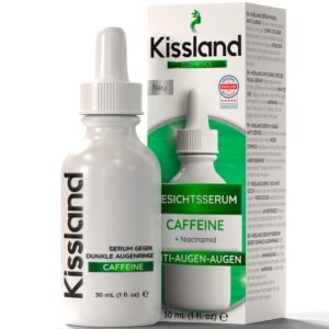 Augenserum mit Caffeine und Niacinamid 30ml – Augenserum Gegen Falten und Augenringe – Caffeine Eye Cream Ideal für Dark Circles Under Eye Treatment – Eye Serum für Augenpflege – Augen Serum