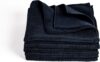 Clean 2 Microfasertuch Schwarz 5 er Pack,40 X 40 Microfasertücher 300g,Mikrofasertuch, Mikrofasertücher, Haushaltstücher, Poliertücher, Auto
