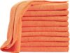 Devior Mikrofasertücher 40×40 cm 10er Set Orange | Auto Putztuch streifenfrei, Reinigungstücher saugstark, Microfasertuch Putzen, Putztücher Küche, Fenstertuch Hochglanz, Fusselfreie Staubtücher