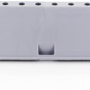 Trommelrippe 225x53x40mm 12 Löcher für Indesit C00799111 C00268109 Whirlpool Bauknecht 488000799111 482000023096 für Waschmaschine Waschtrockner
