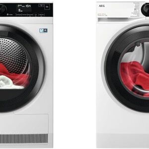 AEG TR8AMZ68 Wärmepumpentrockner/Serie 8000 mit AbsoluteCare & LR8AMZ49FL Waschmaschine/Serie 8000 mit PowerCare®