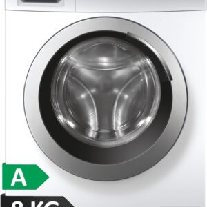 Haier SERIE 636 HW80-BP14636N I Frontlader Waschmaschine 8kg I Washing Machine mit A-Effizienz, 1.400 U/Min. & sparsamem Inverter-Motor I Inkl. Vollwasserschutz, Dampffunktion & Mengenautomatik