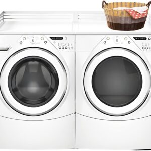 Chinchilla Strapazierfähige Waschtrockner-Arbeitsplatte, 70,1 cm Tiefe x 144,8 cm Breite, Edelstahl-Waschtisch-Arbeitsplatte, Waschmaschine und Trockner, Arbeitsplatte für Waschküchen-Organisation