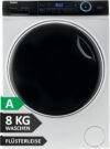 Haier I-PRO SERIE 7 HW80-B14979 I Frontlader Waschmaschine 8kg I Washing Machine mit A-Effizienz, 1.400 U/Min. & leisem Direktantrieb I Inkl. Dampffunktion, Selbstreinigungssystem & Refresh-Programm