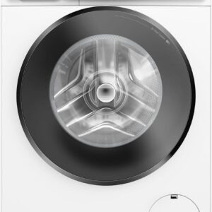BOSCH WGB244A40 Waschmaschine Serie 8, Frontlader mit 9kg Fassungsvermögen, 1400 UpM, Home Connect, i-DOS mit Waschmittelscan, Iron Assist, Mini Load, Active Water Plus, Weiß, 60cm