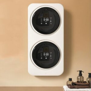 2*3.5L Doppeltrommel-Mini-Waschmaschine, Zweikammer-Waschmaschine Für Unterwäsche, Mehrere Waschmodi, Waschen Und Trocknen In Einem, 99,99% Bakterienentfernung, Für Wohnung, Schlafsaal Und Wohnmobile