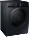 Samsung WD90DG5B15BBEG AI Waschtrockner, 9+6 kg, EEK: D/A (-10%), Waschmaschine und Trockner in einem, AI Energy Mode, AI Ecobubble, Hygiene-Dampfprogramm, Mikroplastik-Programm, Schwarz
