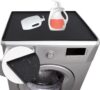 Waschmaschinen und Trockner Top Schutz, 60 x 50cm Waschbare Silikon Waschmaschinen und Trocknerabdeckungen Wasserdichte Rutschfeste Gummimatte für Waschtrockner