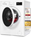 Exquisit Waschtrockner WT8614-060D weiss | Waschmaschine mit Trockner integriert 8kg & 6 kg | Kindersicherung & Startzeitvorwahl | Waschtrockner Kombi 15 Waschprogramme