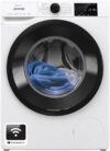 Gorenje WPNEI84A1TS Waschmachine mit Dampffunktion/ConnectLife / 8Kg / 1400 U/min / 15 Programme/Totaler AquaStop/WaveActive Trommel/ExtraHygiene/PowerWash/Schnell Waschgang/EEK: A-10%