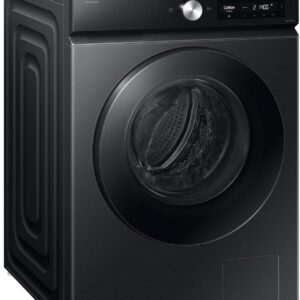 Samsung WD9EDB7B85GBU2 Bespoke AI Waschtrockner, 9+6 kg, EEK: D/A (-10%), Waschmaschine und Trockner in einem, QuickDrive, AI Ecobubble, AI Wash, SuperSpeed 39 Min. Waschprogramm, Schwarz