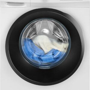 Bomann® Waschtrockner | Waschen und Trocknen in einem Durchgang | 8 kg Waschen, 5 kg Trocknen | Invertermotor | 1400 U/Min | Dampffunktion | Waschmaschine mit Trockner integriert | WAT 7186 weiß