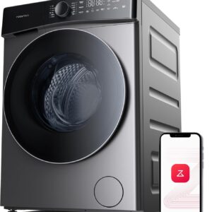 roborock Zeo Lite Waschtrockner mit der Zeo-Cycle Trocknungstechnologie, 10 kg Waschen, 6 kg Trocknen, 27 Waschprogramme mit APP-Steuerung, LintClear Selbstreinigungssystem, Automatische Dosierung