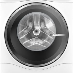 BOSCH WNC244070 Waschtrockner Serie 8, Frontlader mit 9-6kg Fassungsvermögen, 1400 UpM, Home Connect, EcoSilence Drive, Iron Assist, SpeedPerfect, AutoDry, Weiß, 60cm