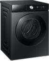 Samsung WD90DB8B85GBU2 Bespoke AI Waschtrockner, 9+6 kg, EEK: D/A (-10%), Waschmaschine und Trockner in einem, QuickDrive, AI Ecobubble, AI Wash, SuperSpeed 39 Min. Waschprogramm, Schwarz