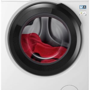 AEG Waschtrockner, 9 kg Waschen, 5 kg Trocknen, Serie 7000 ProSteam: Auffrischfunktion mit Dampf statt Waschen, EEKL D/A, NonStop 1kg-in-1h, Mengenautomatik, 1600 U/min, Dunkelgrau, LWR7G65690