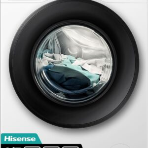 Hisense WD3S8043BW3 Waschtrockner/ConnectLife /16 Programme /8 KG, 54 Liter /1400 U/min/Dampffunktion/JetWash/Anti-Allergie Program/Auto Program/Eco Wash/Steam Refresh/Wolle/EEK A-D