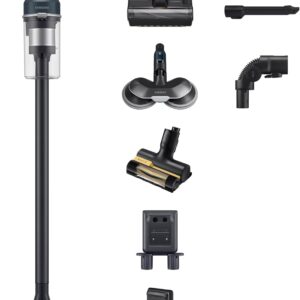 Samsung Jet 85 Wet & Clean Cordless Vacuum Cleaner 210 W Includes Mop Attachment Spray Spinning Sweeper and Other Accessories – Blue VS20C85G7TB/WD