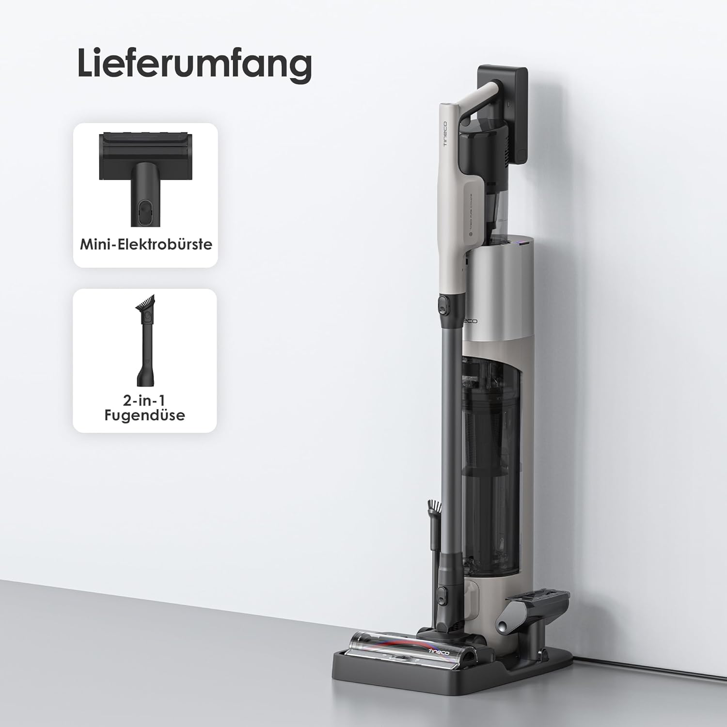 Tineco Pure One Station 5 Pro Battery Vacuum Cleaner, Auto-Empty, 200 AW – Bild 9
