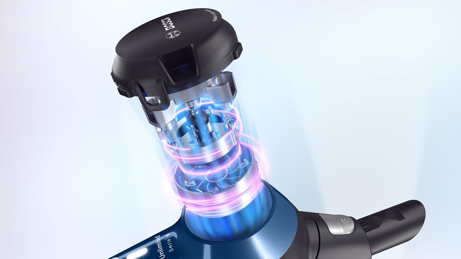 BOSCH BBS611MAT Unlimited I 6 Series Cordless Multifunctional Vacuum Cleaner Integrated Handheld Vacuum Cleaner 2 Speeds B – Bild 3