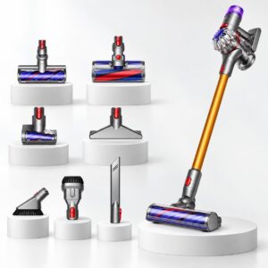 Dyson V8 Absolute Bag & Cordless Vacuum Cleaner incl. 3 electric brushes with direct drive